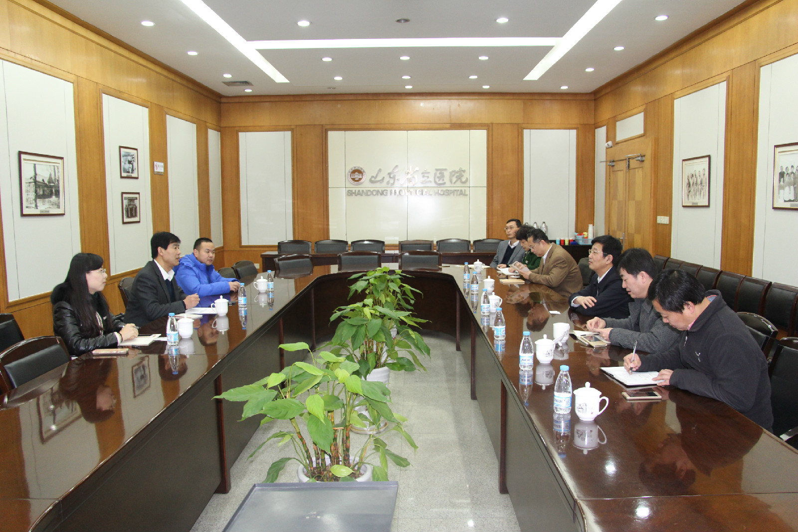 山东省台办郇新安处长一行来我院参观交流.JPG